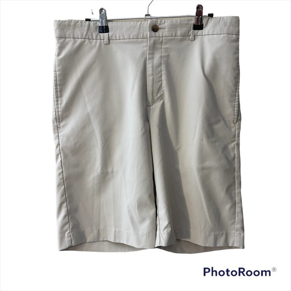 Greg Norman Golf Natural Performance Shorts Size 32 - Picture 1 of 7